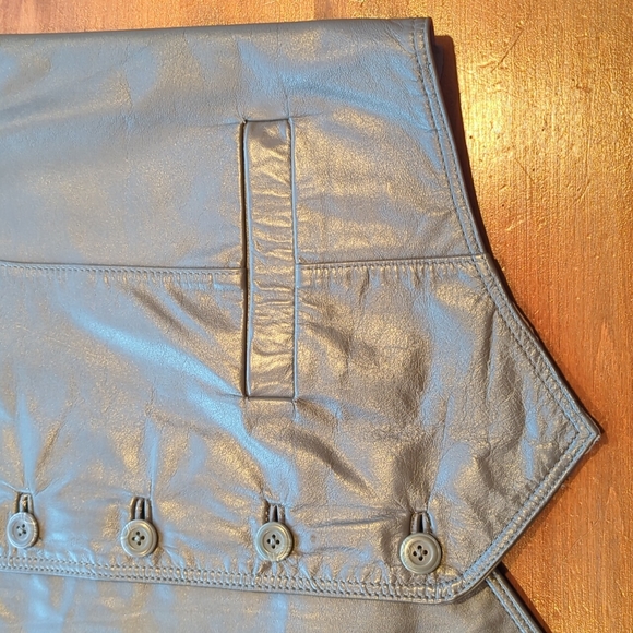 Vintage Wilson Leather Vest size 40 - Picture 3 of 9